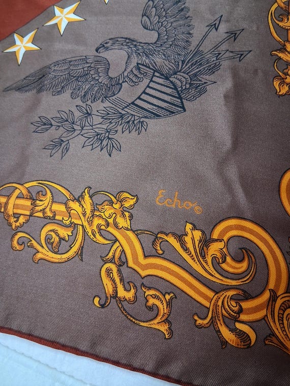 Large Echo eagle scarf - image 6