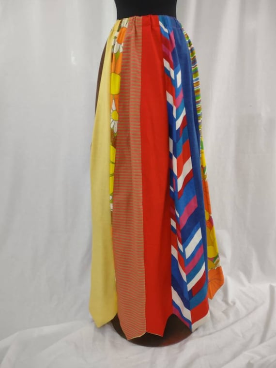 1970s handmade maxi skirt - image 2