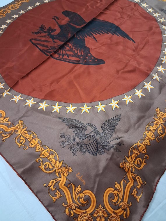 Large Echo eagle scarf - image 3