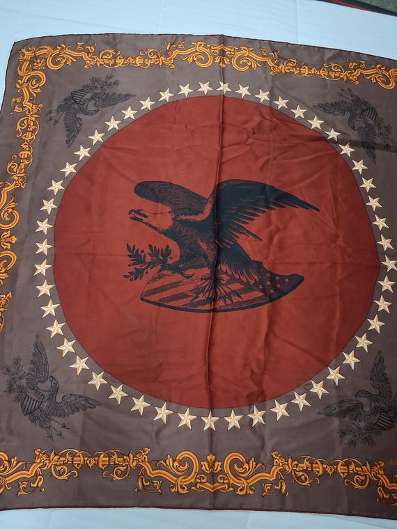 Large Echo eagle scarf - image 5