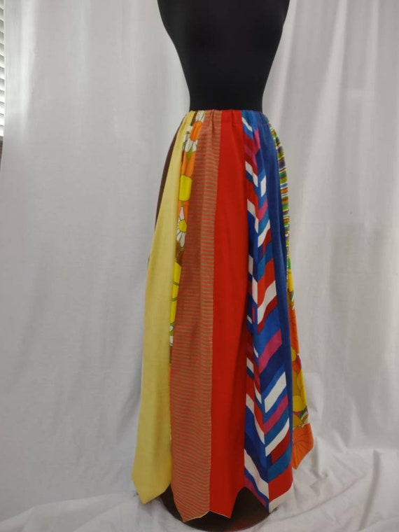 1970s handmade maxi skirt - image 6