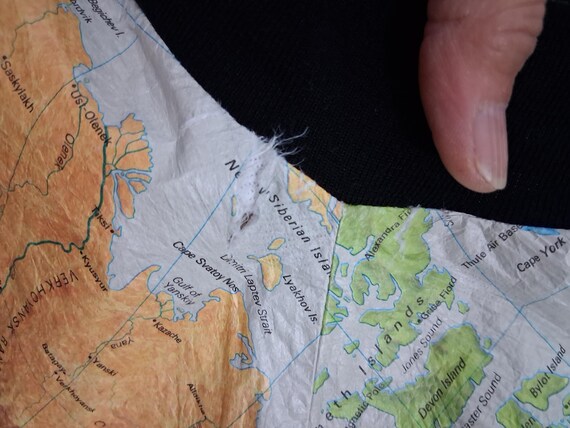 World map paper jacket - image 5