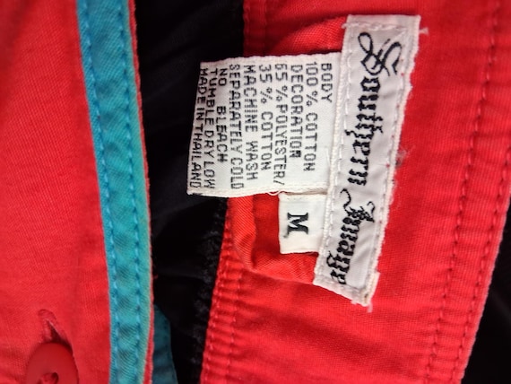 Southern image black applique housedress View 2