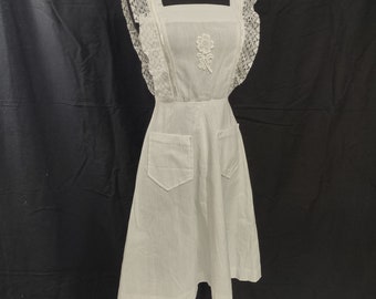 Vintage white cotton gauze sundress