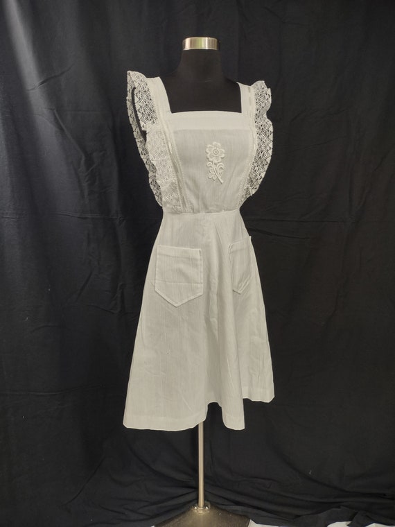 Vintage white cotton gauze sundress