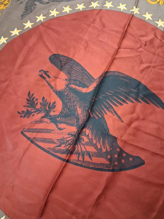 Large Echo eagle scarf - image 1