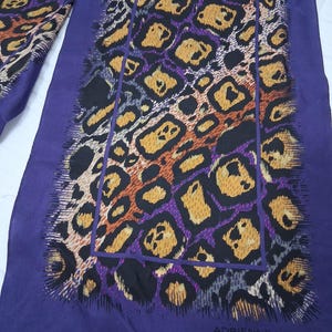 Bold Adrienne Vittadini silk scarf