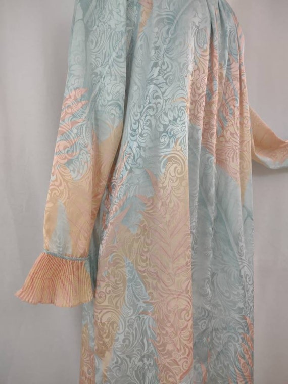 Mary McFadden zip up caftan robe - image 6