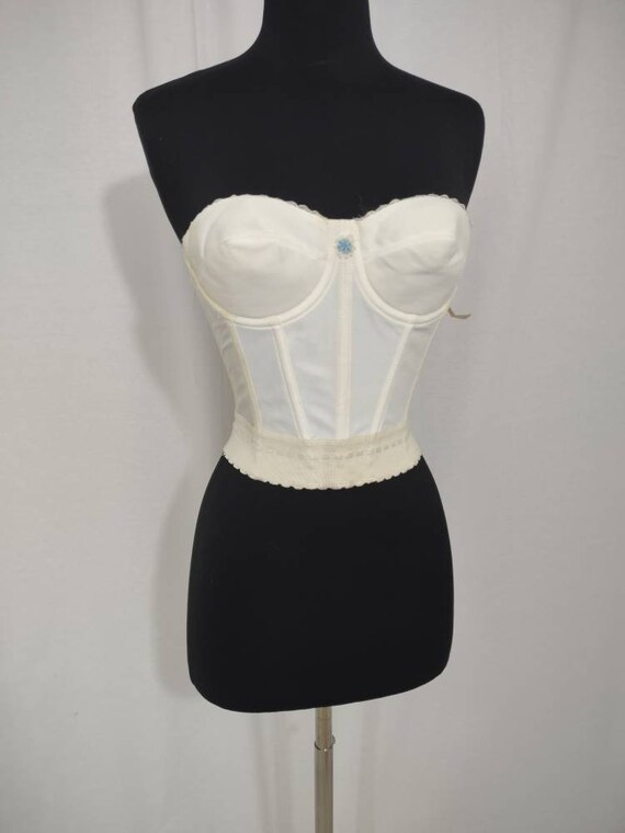 Vintage carnival long line bra 34b - image 7