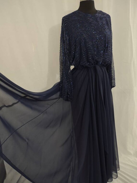 Beaded gown by Jack Bryan