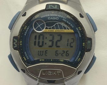 ULTRA RARE Casio World Time A300U Japan 636 Module Vintage 1980s