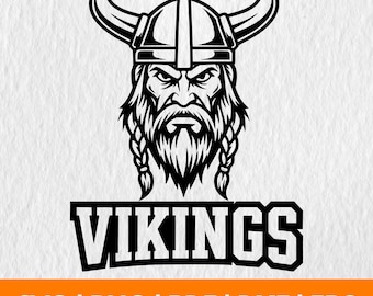 Vikings Svg Logo, Vikings tshirt, Baseball, Basketball, Football, Soccer, Vikings Logo Png, Vikings Svg Png, Football Game Day Svg