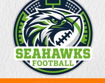 SVG de los Seahawks, Sudadera de los Seahawks, SVG de la Nación Seahawks, SVG de la cabeza de los Seahawks, Diseños de los Seahawks, Fútbol americano del día del partido, SVG de fútbol americano de los Seahawks
