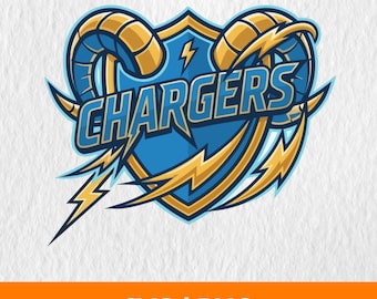 Chargers Logo, Chargers Svg, Chargers Png, Chargers Shirts, Chargers Sweatshirt, Chargers Team Logo, Chargers Football Png, Sports Team Svg