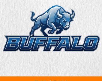 Buffalo Football SVG, Buffalo Football Shirt, Buffalo Logo, Buffalo Football Sweatshirt, Sports Design, Buffalo Svg Png, Buffalo Mascot Png
