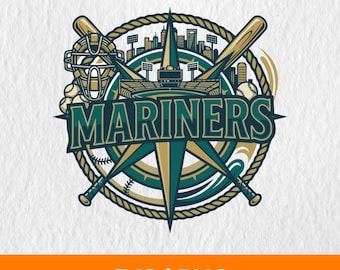 Marineros PNG SVG, Equipo deportivo, Marineros de béisbol Svg, Diseño de camiseta, Camisetas de los Marineros, Marineros Svg, Marineros PNG, Camiseta de los Marineros