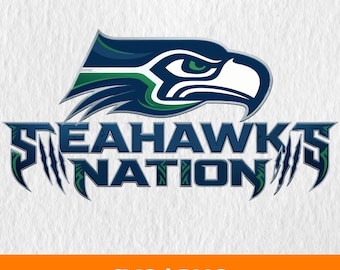 Seahawks Shirt, Seahawks Svg, Football School Logo, Seahawks Nation Svg, Seahawks Head Svg, Game Day Football, Seahawks Football Svg