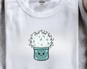 Camiseta con bolsa de magnesio gruñona / Regalo divertido para búlder, camiseta con gráfico de polvo de magnesio explosivo, camiseta kawaii de escalada en roca, ropa de Angry Gear