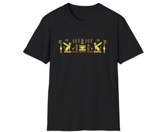 Egyptian Hieroglyphs T-Shirt | Ancient Symbols Graphic Tee