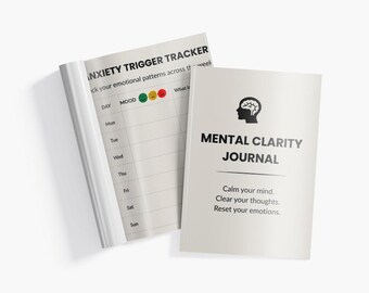 Mental Clarity Journal for Anxiety & Overthinking