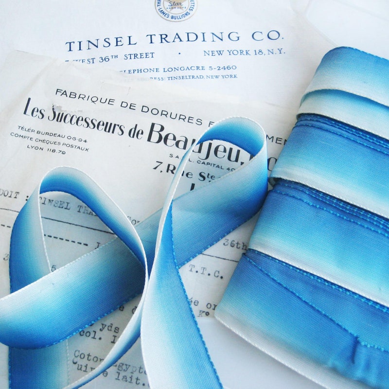 French Word Ribbon French Ribbon - Etsy