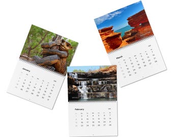 Calendrier mural Australie-Occidentale (2026) - Photographies de la nature pour la maison, cadeaux, organisation, décoration, impression d'inspiration