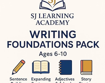 Writing Foundation Pack ages 6-10