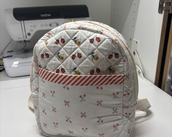 Sac à dos matelassé Sac à main matelassé fait main