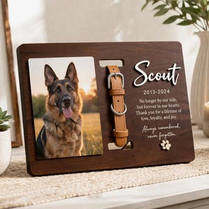 Placa conmemorativa personalizada para perros, recuerdo personalizado para mascotas, regalo de condolencia por la pérdida de un perro