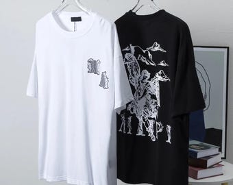Amiri Cotton Graphic Print T-Shirt | Unisex Luxus Streetwear Tee