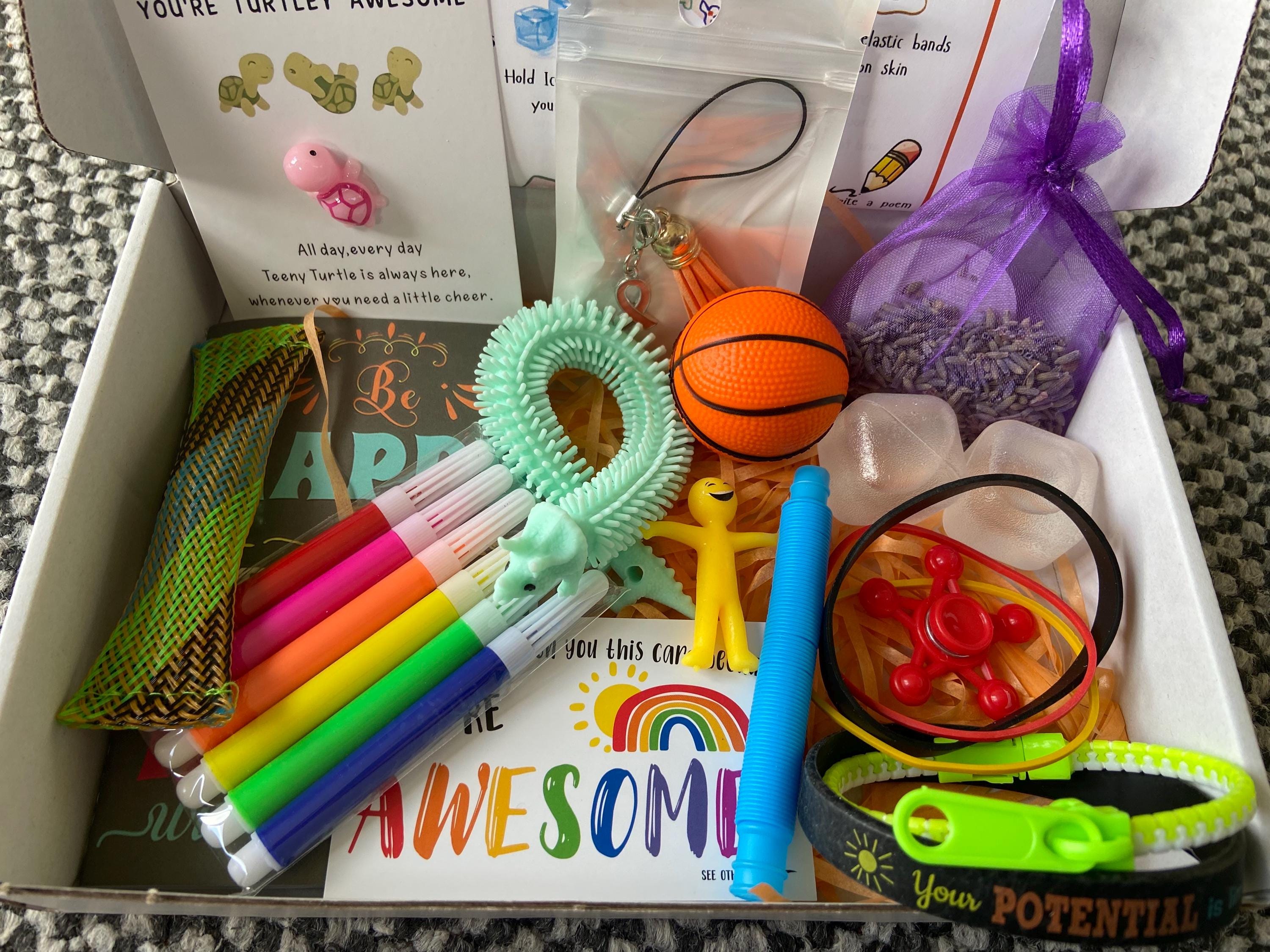 24 Piece Self Harm Distraction Box/safety Tool Kit/mental Health ...