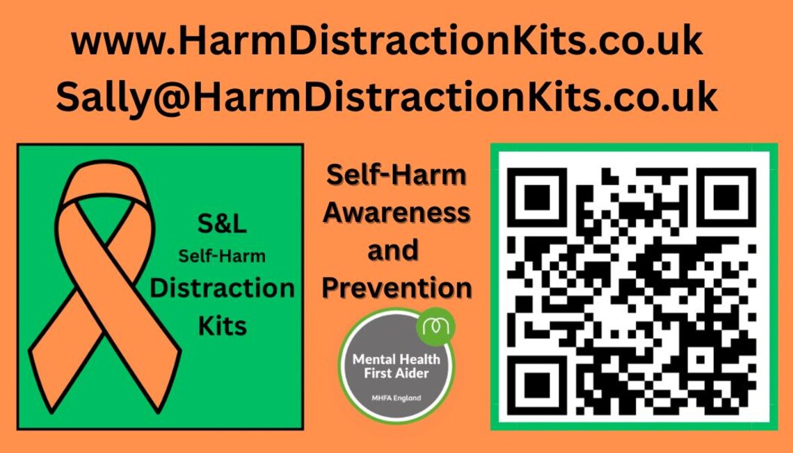 24 Piece Self Harm Distraction Box/safety Tool Kit/mental Health ...