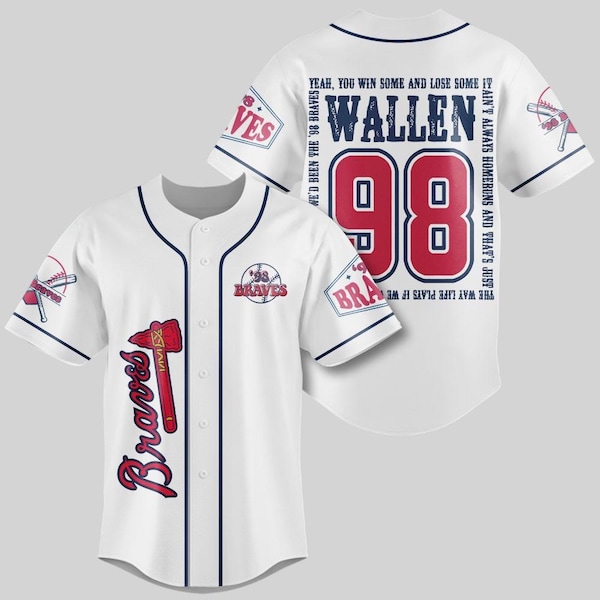 Morgan Wallen Vol 98 Baseball Jersey - Country Music Fan Merch