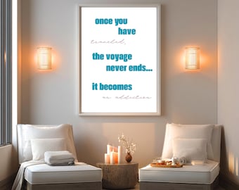 Travel Wall Art | Wanderlust Printable Decor | Digital Download
