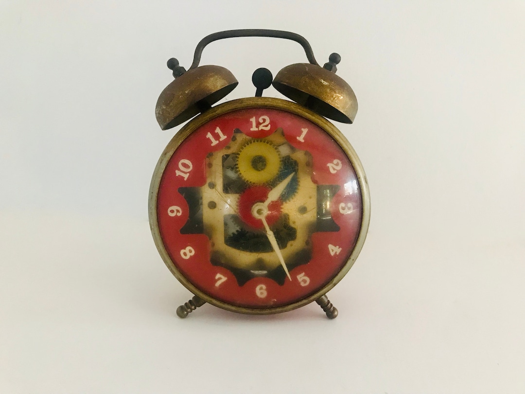 Vintage Clock Toy Clock Etsy