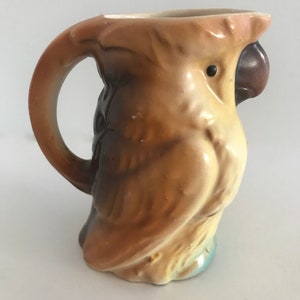 Czech Parrot Pitcher - Etsy