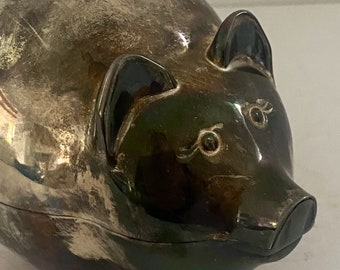 Vintage Dog Pig Bank