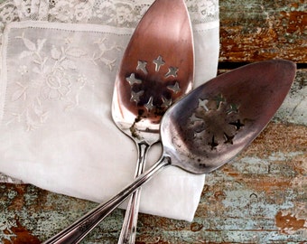 Vintage Silver Plated Serving Utensils