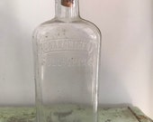 Vintage set of 3 flasks