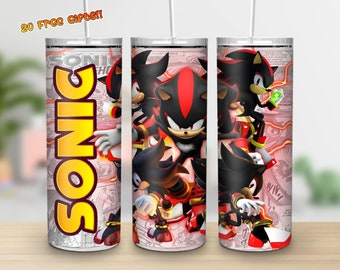 Cartoon Movie 20 Oz Skinny Tumbler Straight/Tapered Wrap Png Instant Download, Cartoon Tumbler Wrap Png Sublimation