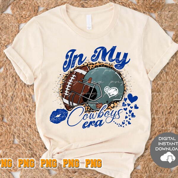 In My Football Team Era Png, American Football Team Png, Football Lips Png Sublimation, Digital Instant Download