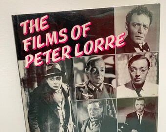 First Edition The Films of Peter Lorre by Stephen D. Youngkin, James Bigwood, Raymond Cabana Jr. Introduction by Vincent Price