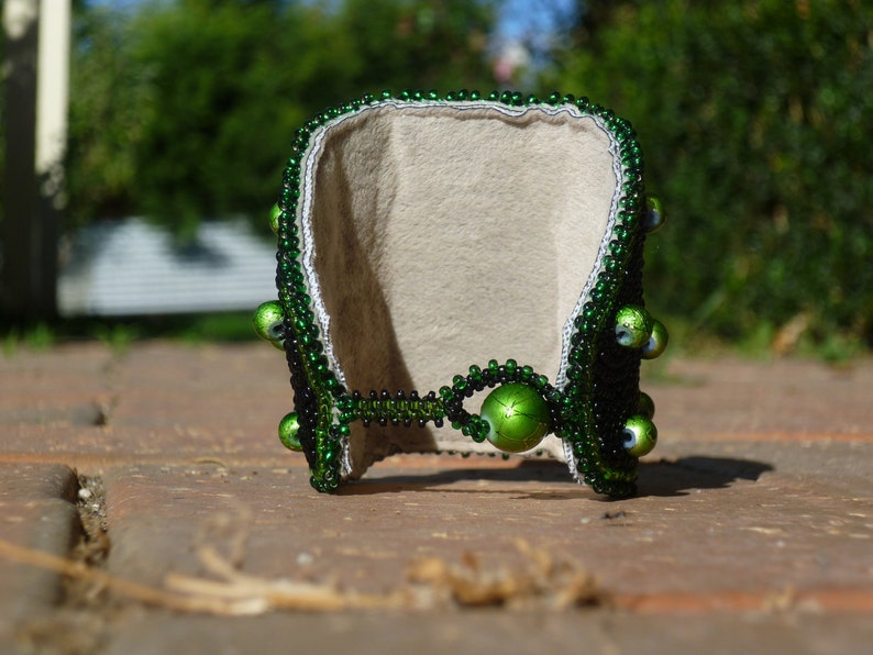 Lime Spider-Elegant Elements Cuff Collection FREE MATCHING EARRINGS image 4