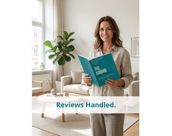 Anleitung für Bewertungen und Antworten von Airbnb | Copy-Paste Bewertungsvorlagen für Gastgeber | Auf gute & schlechte Bewertungen antworten PDF