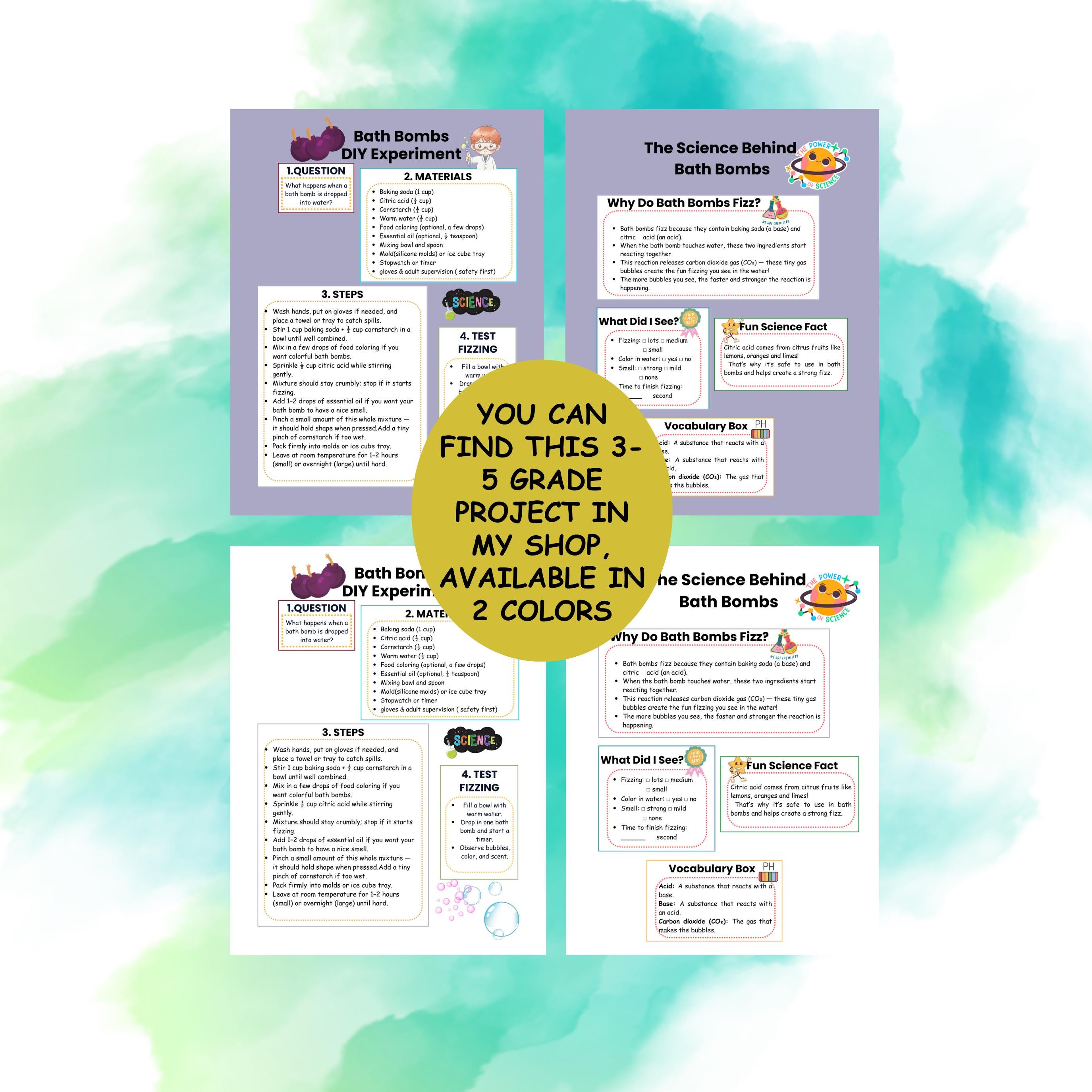 Buy Editable + Ready to Print Science Fair Project Kit | STEM Learning ...