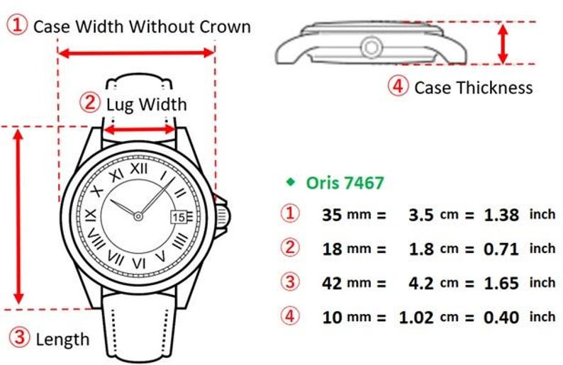 Oris pointer date 7467 automatic small second men's watch [near mint paper] image 2