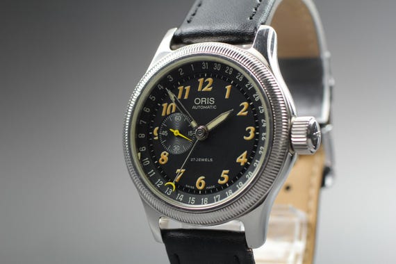 Oris Big Crown Pointer Date 7482C Automatic Black… - image 3