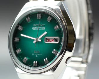 希少なセイコー5アクタスSS Ref. 6106-8470、ヴィンテージの希少な日本