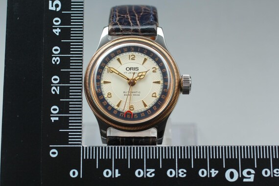 Oris big crown pointer date 7400b 32mm purple aut… - image 10