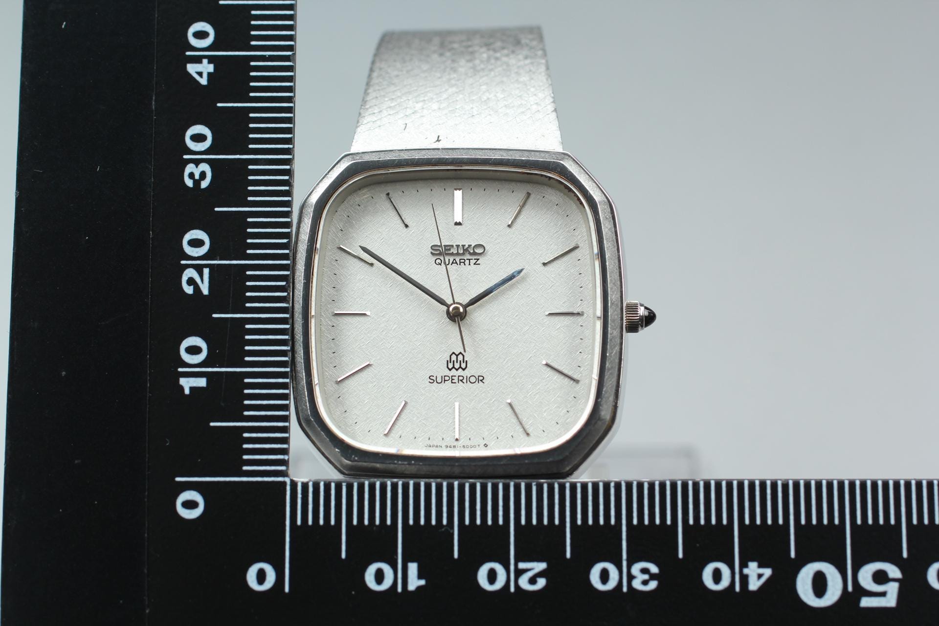 SEIKO Superior Twin 9481-5000 Silver Dial 32mm Men's Quartz Watch